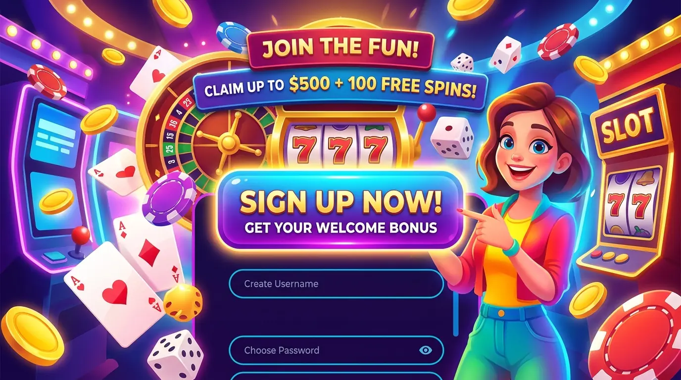 Spinago sign up