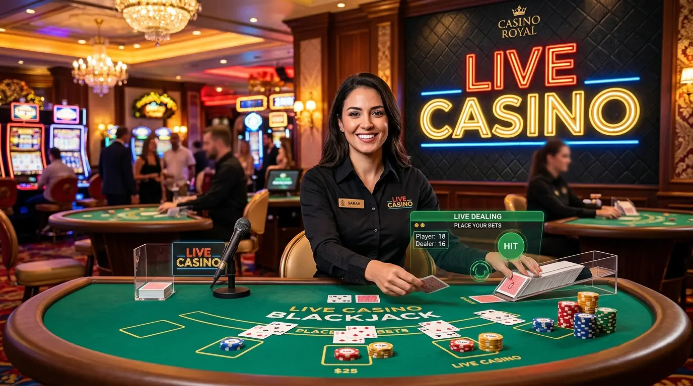 Spinago live casino games